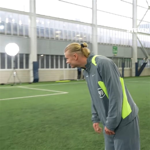 Penalty punishment with Haaland😂🔥