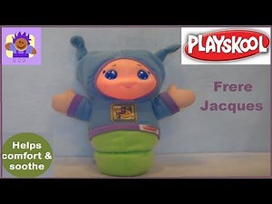 2005 Playskool Play Favorites Lullaby Gloworm Plush toy By Hasbro