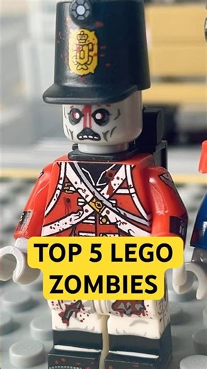 Top 5 LEGO ZOMBIES! #lego #zombie #zombies