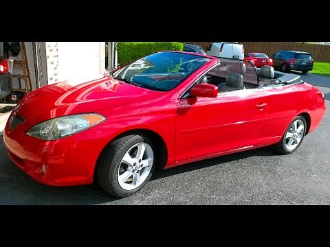 A review of my 2006 Toyota Solara convertible