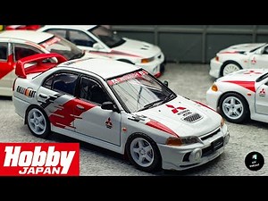 Mitsubishi Lancer Evolution IV with Ralliart Livery by Hobby Japan | UNBOXING and REVIEW