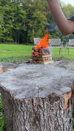 Amazing campfire dessert! #reels #dessert #yummyfood | Leon and Chelsea's Reels