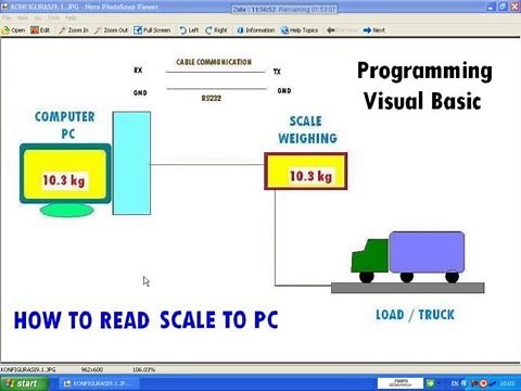 HOW TO READ SCALE OR WEIGHING TO COMPUTER WITH VISUAL BASIC VB6
