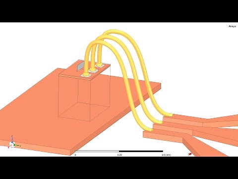 Chip-to-PCB RF Wirebond Simulation in HFSS | MMIC 03