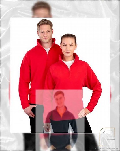 Result - Core Zip Neck Micro Fleece