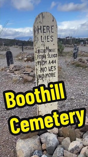 "THE GREATEST BOOT HILL EPITAPH "Here lies Lester Moore,Four slugs...