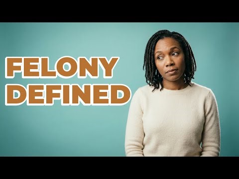 How Does State Law Define Felony Offenses?