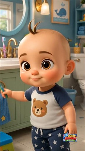 🌞 Wakey Wakey! Time to Brush Your Teeth 🪥 | Morning Routine for Kids #shorts