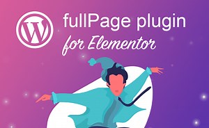 fullPage.js Wordpress Plugin for Elementor