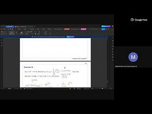 Maths2 | Limit and Continuity of multivariable functions (W9)