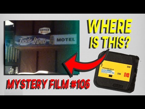 Color Developing & Scanning Super 8 Mystery Film Shot Over 40 Years Ago! Found Film 106