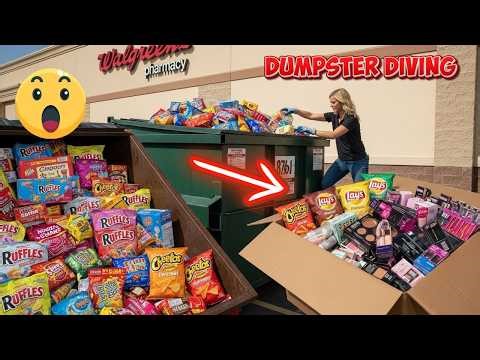 Insane Dumpster Diving at Retail Store Finds!
