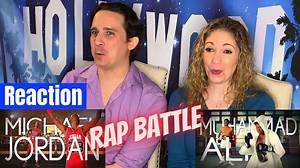Epic Rap Battles of History Michael Jordan vs Muhammad Ali reaction