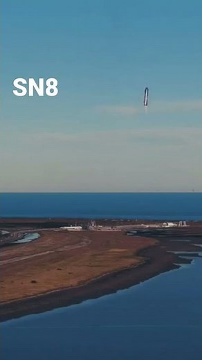 Starship SN8, The first ever flight of a full scale Starship