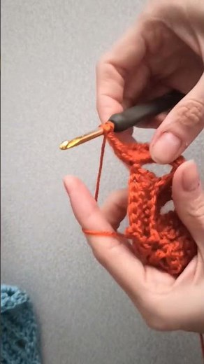 Crochet Reversible Simple Triangle Shawl for Beginners