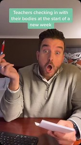 Teachers checking in with their bodies at the start of a new week | ICT with Mr P - Tech to Raise Standards