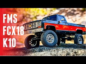 The FMS FCX18 K10 - Timeless Good Looks And Modern Performance