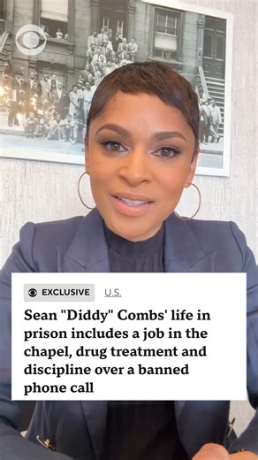 Sean "Diddy" Combs is spending his early prison days working in the chapel and enrolled in an intensive drug treatment program, according to prison documents exclusively obtained by CBS News. He has also found himself facing disciplinary action for an unauthorized phone call, just days after being transferred to a federal prison in New Jersey, with the looming possibility of temporarily losing his phone and commissary privileges as a result. https://cbsn.ws/4qOL74l | CBS News