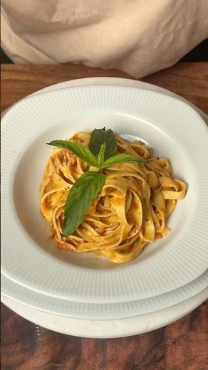 Homemade Fresh Pasta 🍝✨ | Easy Pasta Dough & Creamy Tomato Sauce Recipe #howtomakepasta