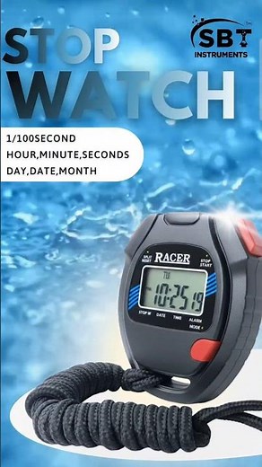 Track Your Fitness Goals Accurately | Original Digital Stopwatch ⏱️