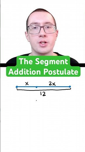 How to Solve a Segment Addition Problem!