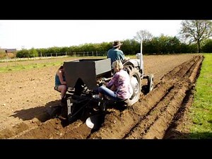 Potato Planting wih a Ferguson TEF-20 and Ferguson Potato Planter