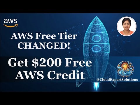Module 1.1 - AWS Free Tier Updates Explained | New Account Creation & Free Plan Changes
