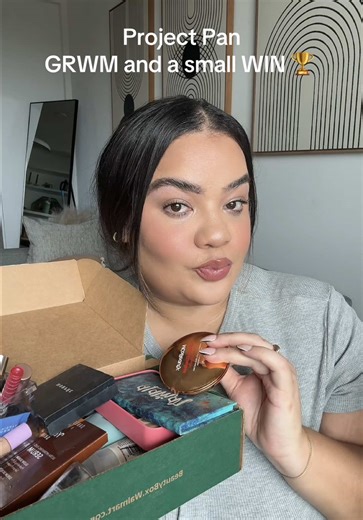 Another GRWM, but make it Project Pan 🎉 Using samples, minis, and a few new full-size entries. Finished a couple more samples AND my first fragrance of the year. Celebrating the tiniest wins because they add up 😌✨ Brands Used: @Drunk Elephant @Caudalie @Haus Labs @Hourglass Cosmetics @Makeup By Mario @Rare Beauty @NYX Professional Makeup @Benefit Cosmetics @mcobeauty us @Bobbi Brown @Lancôme @Summer Fridays @Kayali @Charlotte Tilbury @Morphe Cosmetics @Alamar Cosmetics #ProjectPan #GRWM #MiniM