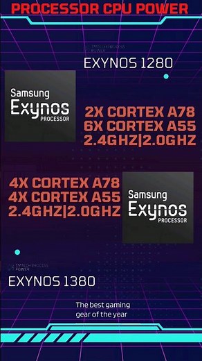 Exynos 1280 vs Exynos 1380|Lettest samsung processor comparison