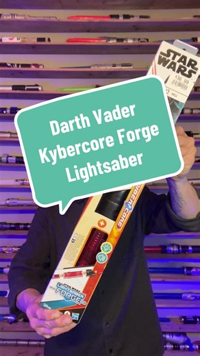 Darth Vader Kybercore Forge Lightsaber Unboxing Experience