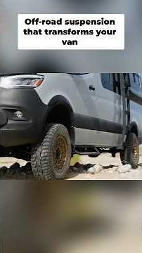 Fox suspension on our 4x4 Sprinter van + custom leaf springs= off-road ready #foxshocks