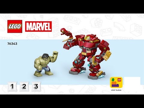 🦸 LEGO instructions 🦸 Super Heroes 🦸 76343 🦸 Epic Battle Hulkbuster vs The Hulk 🦸 Book 1 🦸