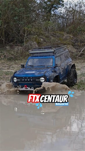 WATERPROOF TESTING FTX CENTAUR BRONCO 💦 #automobile #rcoffoad #rccrawler #ftxrc #rccars #cars