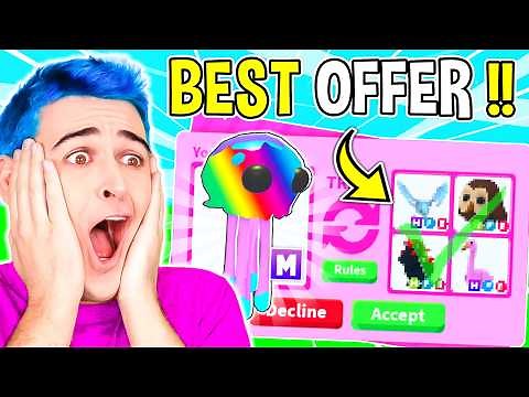Trading My MEGA *DIMENSION DRIFTER* In Adopt Me Roblox (EPIC WIN)! Roblox Adopt Me Trading