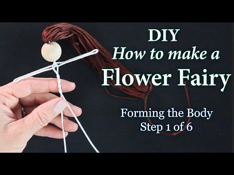DIY | How to Make a Flower Fairy Doll Body | Easy Body Doll Making Tutorial | Fairy Doll Kit