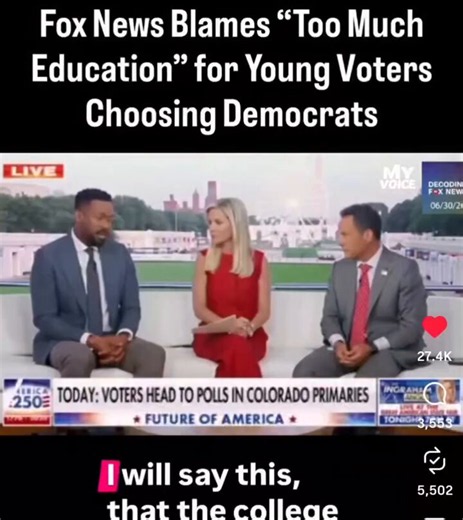 RT @sarrah_bellus: They actually said this on Fox news today. It's like another dimension 😵‍💫
