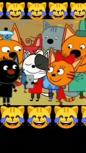 Animated Cats Engage in Fun Conversations