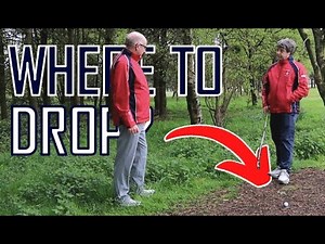 Rules of Golf - Taking relief from a cart path