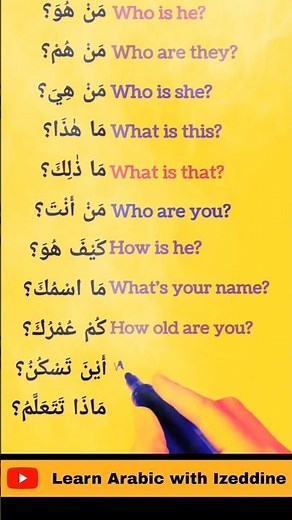 ALL the Arabic Basics You Need - Improve your Arabic