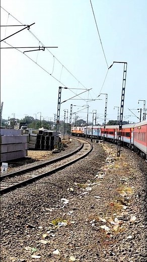 360-degree curved track during the journey 🙂 #railway #train #journey #tour #ytshorts #shyam_hembram