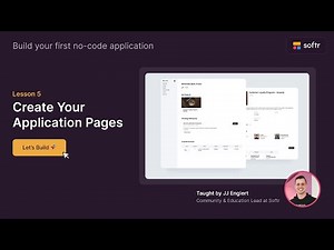 Lesson 5: Create Your App Pages