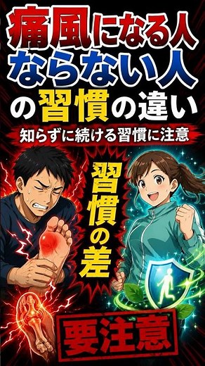 【尿酸値対策】激痛が走る前に知っておきたい！痛風になる人・ならない人の決定的な習慣の違い5選