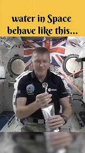 Water in space behave differently... #WaterInSpace #ZeroGravity #SpaceScience #Microgravity #PhysicsInSpace #SpaceExperiments #AstronautLife #FloatingWater #SpaceFacts #ScienceInSpace | Factworld