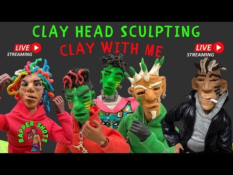 Clay Head Sculpting - CLAY With ME