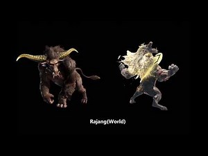 Monster Hunter Large Monster Roar Comparison: Original VS World