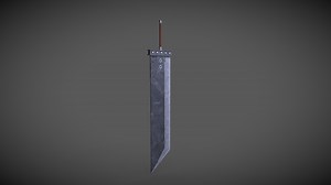 Final Fantasy 7 Remake Buster Sword - Download Free 3D model by JMGameDev