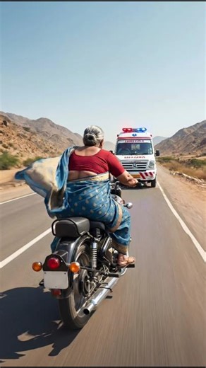 রিমোট কন্ট্রোল অ্যাম্বুলেন্স! এক দাদীর সাহসে বাঁচল হাজারো প্রাণ 😱 #aivideo