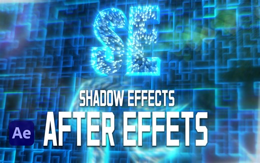 【AE教程】数字化未来科技感文本动画|After Effects教程(附工程文件~)