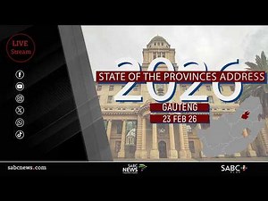 State of the Province Address - Gauteng