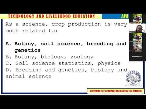 Agriculture and Fishery Arts LET - TLE Part 3